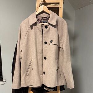 Abercrombie & Fitch Beige Wool 🧥